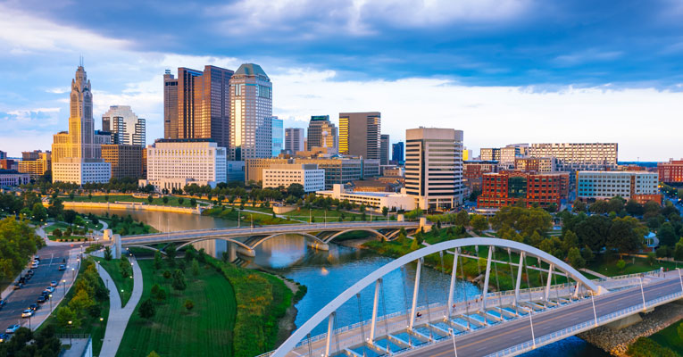 Columbus OH skyline